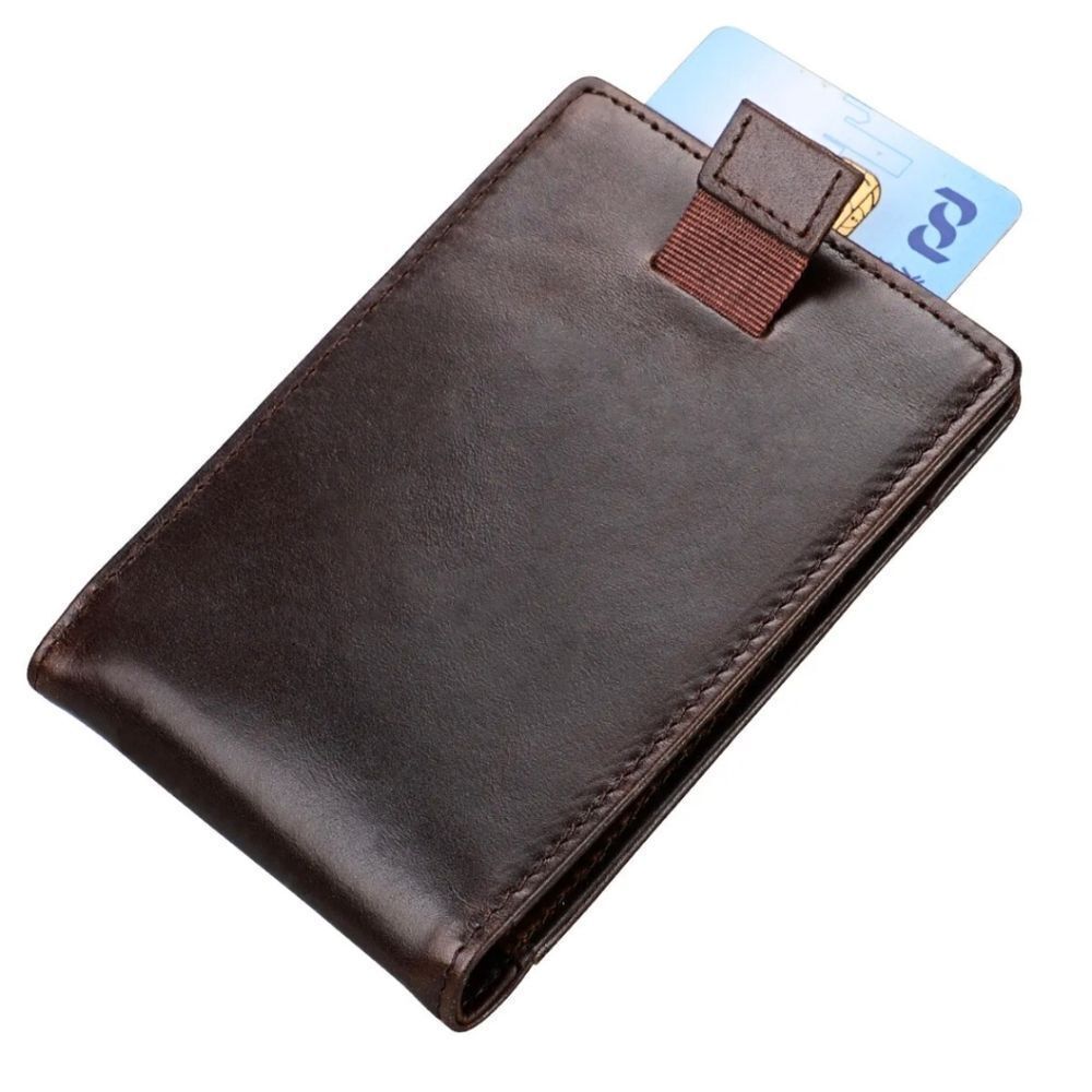 Mens Slim Wallet with Money Clip RFID Blocking Bifold Credit Card Holder Case US